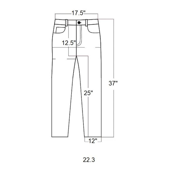 Vintage Zonz Men Wide Leg Jean 100% Cotton Skater Cut Off Black Size 35x25 - Picture 2 of 9